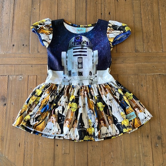 Sweet petunia boutique Star Wars dress